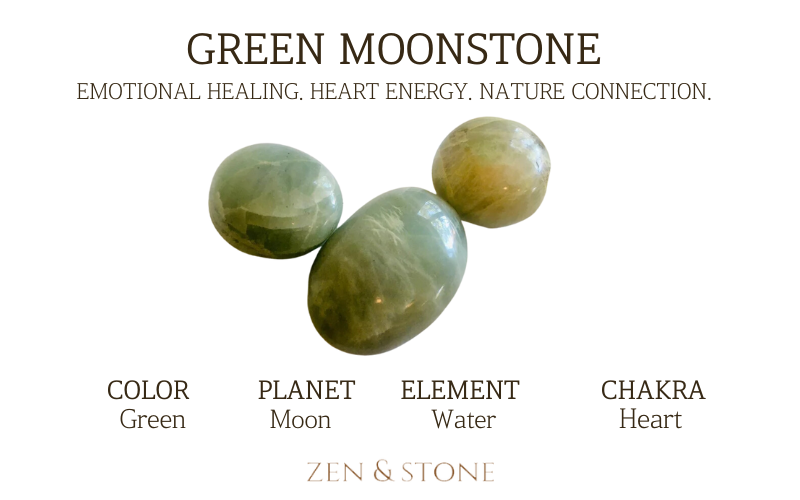 Green Moonstone Meaning Uses Healing Properties