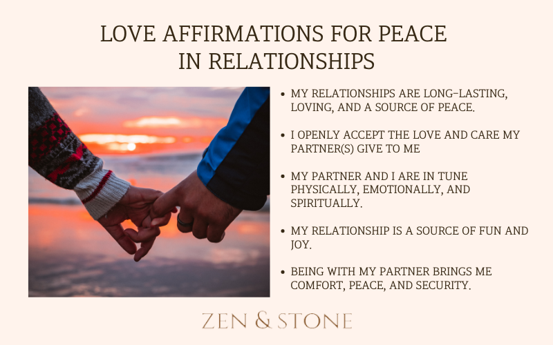10 Love Affirmations for Peace In Relationships, Relationship Affirmation