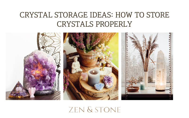 Crystal Storage Ideas, How to Store Crystals Properly