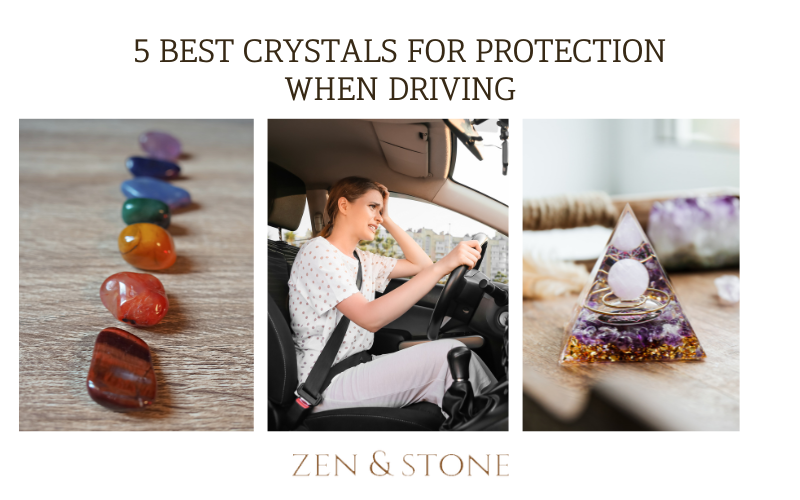 Crystals for driving, protection crystals for driving