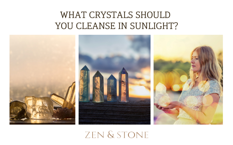 Crystals should you cleanse in sunlight