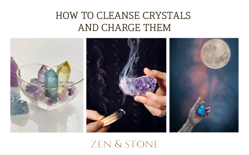 How to Cleanse Crystals and Charge Them