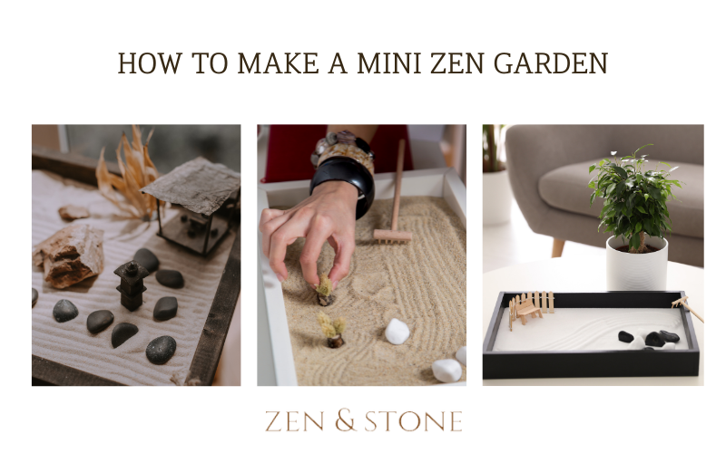 How to Make a Mini Zen Garden