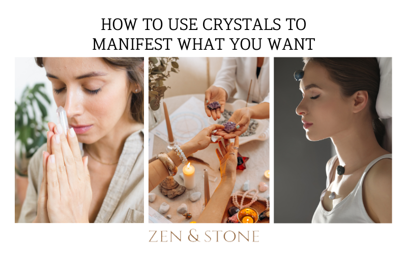 How to Use Crystals to Manifest What You Want, Manifesting with crystals, crystals use to manifest, Wearing Crystals