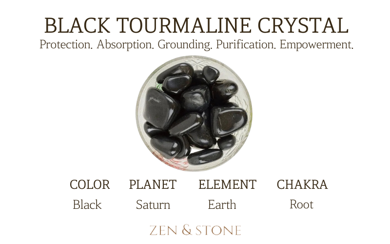 Black Tourmaline Crystal Healing Properties