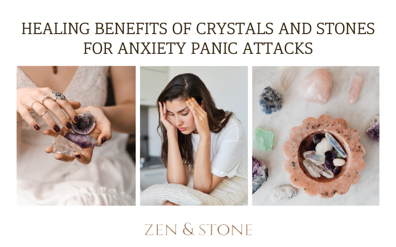 Healing Benefits of Crystals and Stones for Anxiety Panic Attacks, Crystal Panic Attacks