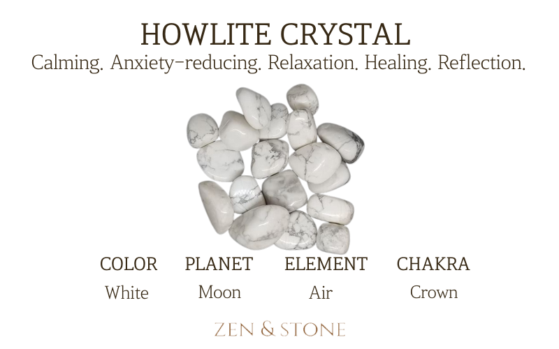 Howlite Crystal healing properties, Howlite Powers