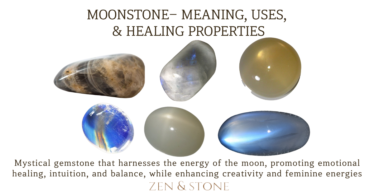 Moonstone – Meaning, Uses, & Healing Properties