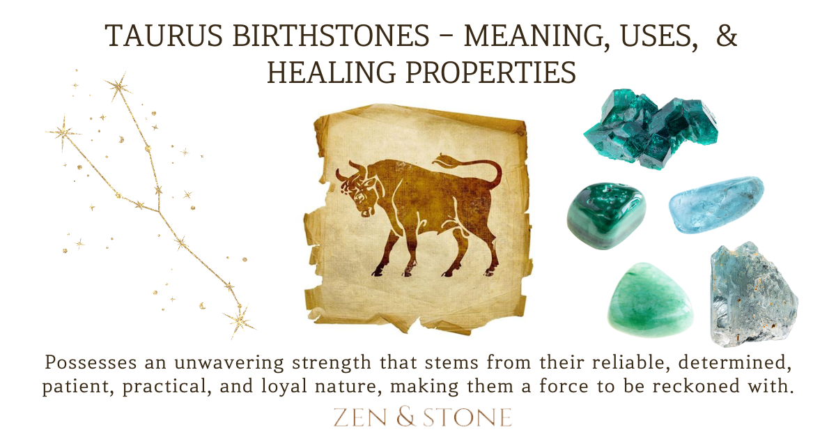 Taurus Birthstones - Meaning, Uses, & Healing Properties