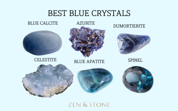 Blue Crystals: Uses, Meaning & Healing Properties