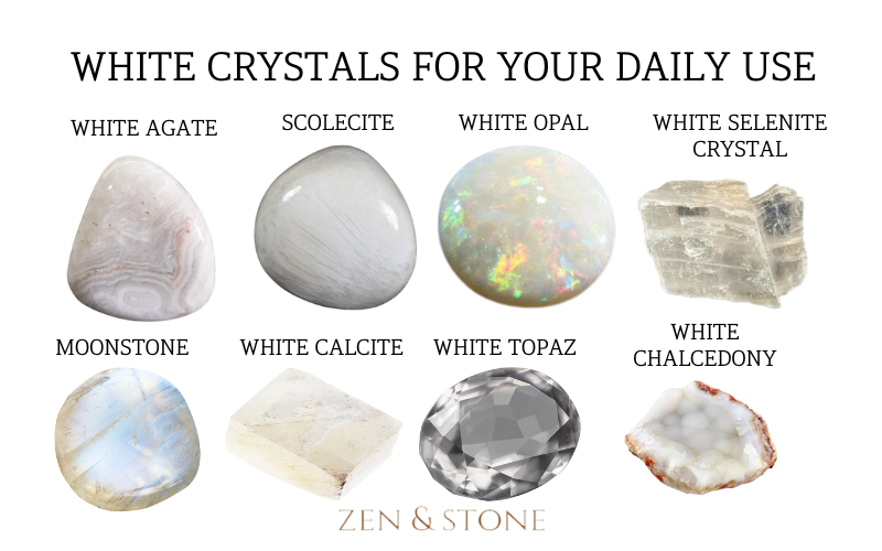 Best White Crystals, White Healing Crystals