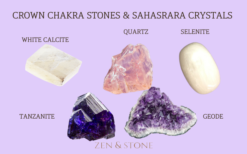Crown Chakra Stones