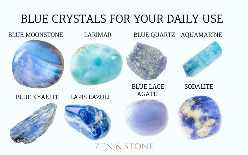Blue Crystals For Your Daily Use