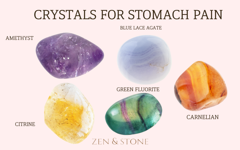 Crystals for Stomach Pain