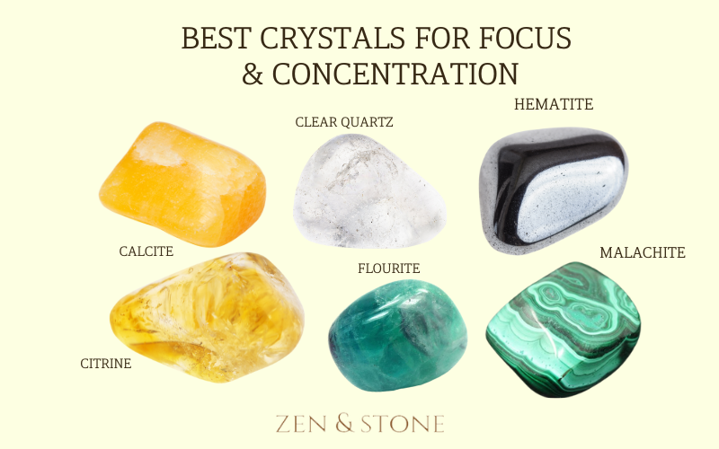 Top Crystals for Concentration, Crystals for Focus