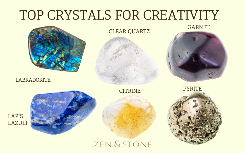 16 Best Crystals for Creativity - Zen and Stone