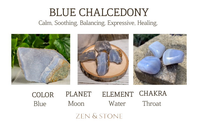 Blue Chalcedony Benefits, Blue Chalcedony Healing Properties