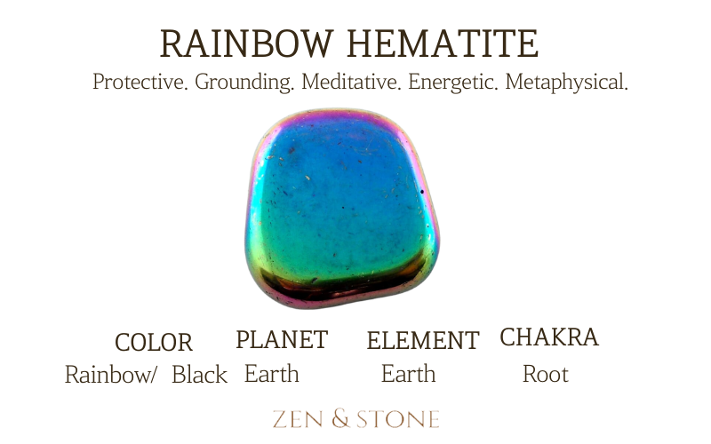 Rainbow Hematite Stone