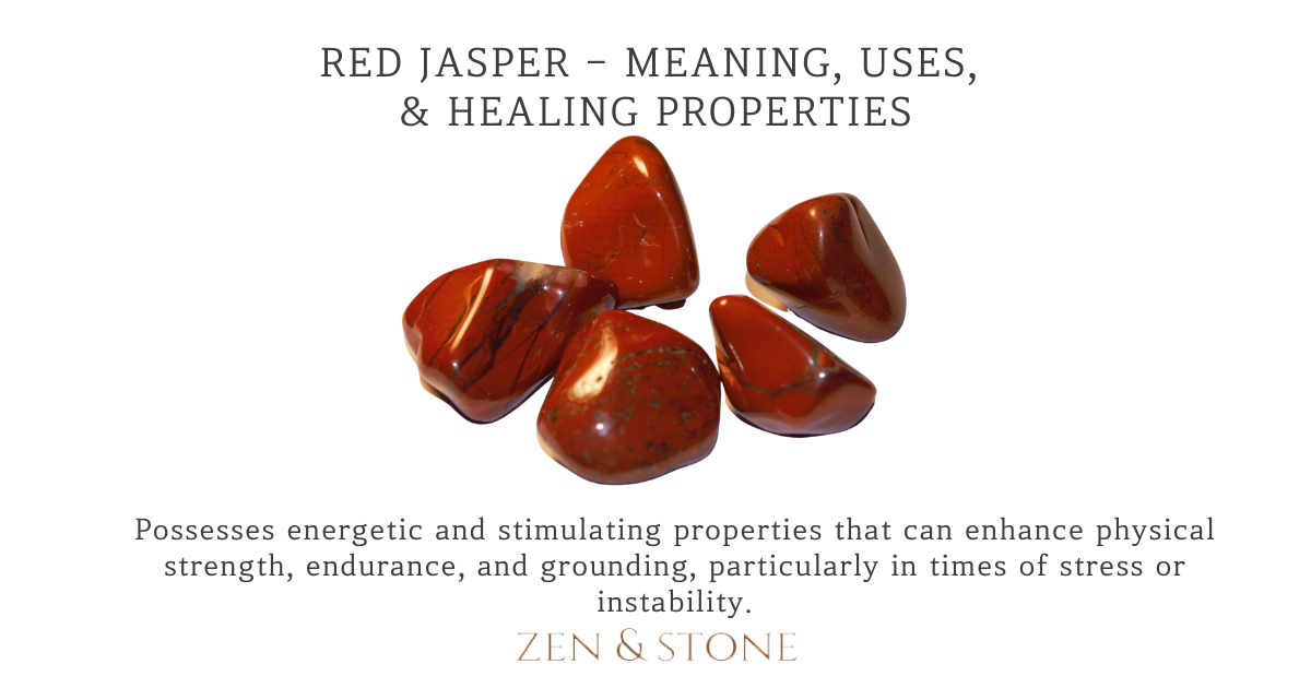 Red Jasper MEANING, USES, & Healing Properties