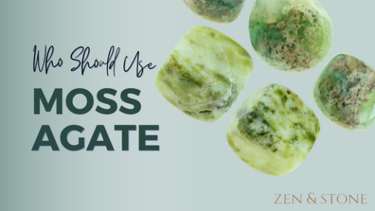 Moss Agate - Meaning, Uses, Benefits & Healing Properties