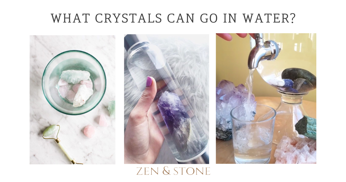 what crystals can go in water, crystals in water