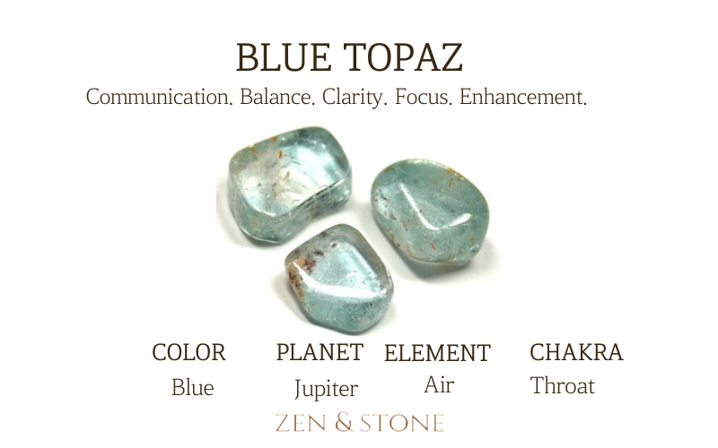 Blue TopaZ - Meaning, Uses, & Healing Properties