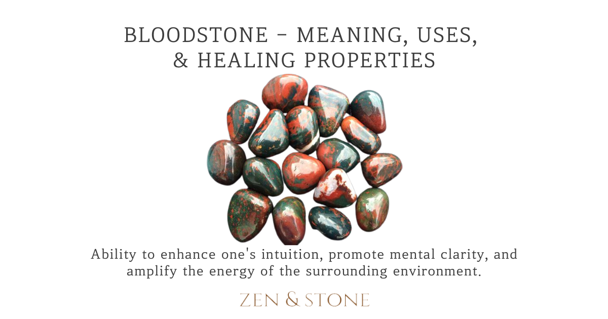 Bloodstone Healing Properties