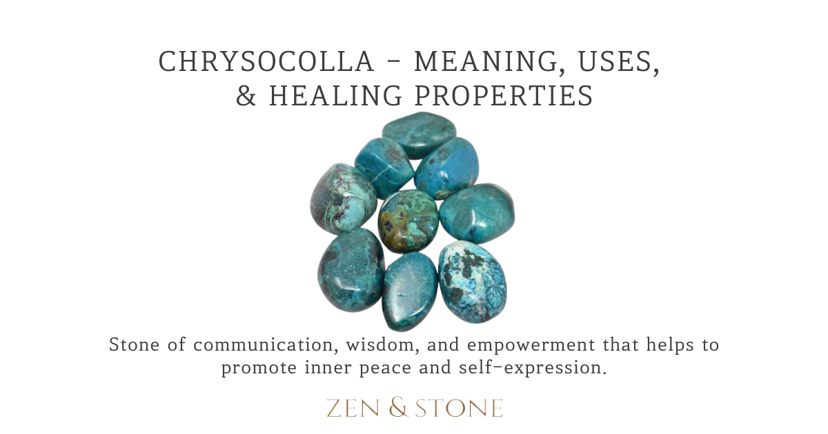 Chrysocolla - Meaning, Uses, & Healing Properties