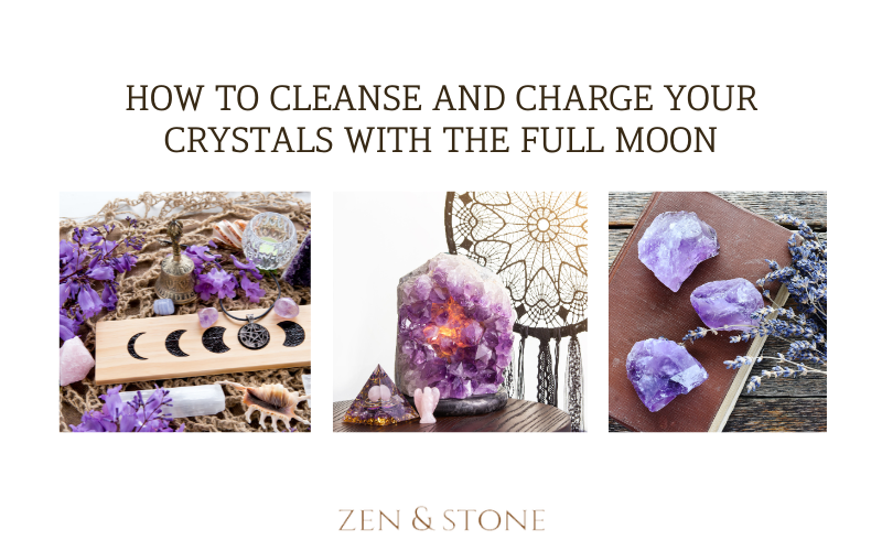 How To Cleanse And Charge Your Crystals With The Full Moon