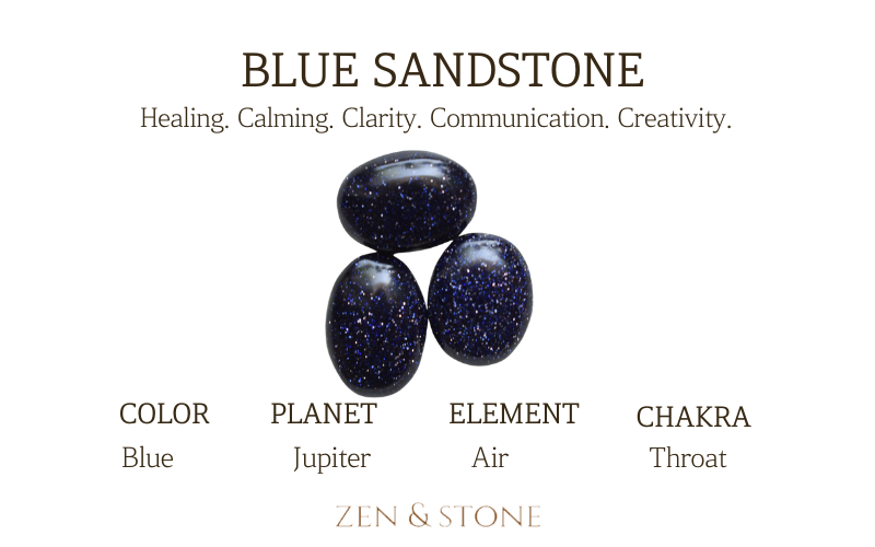 blue sandstone healing properties