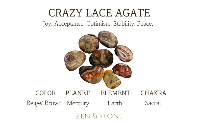 Crazy Lace Agate Healing Properties