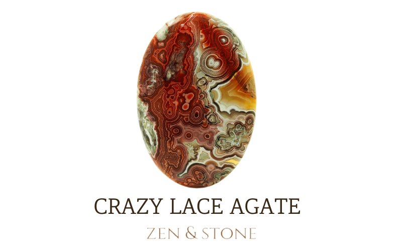 Crazy Lace Agate Tumbled Stone