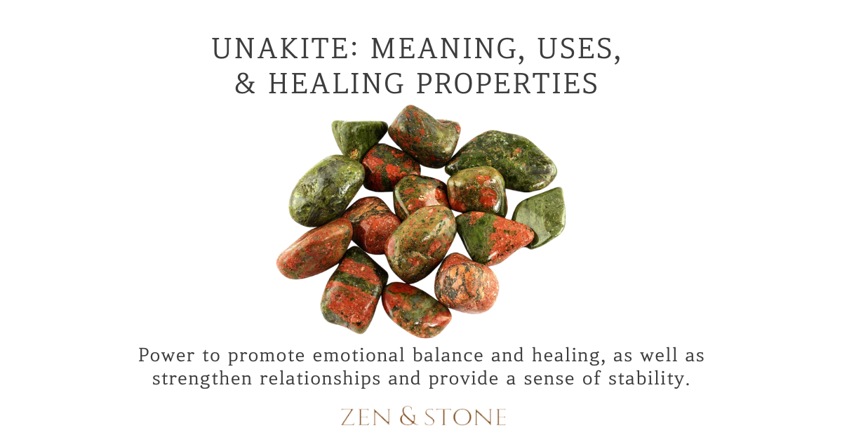 Unakite Meaning, Uses, & Healing Properties