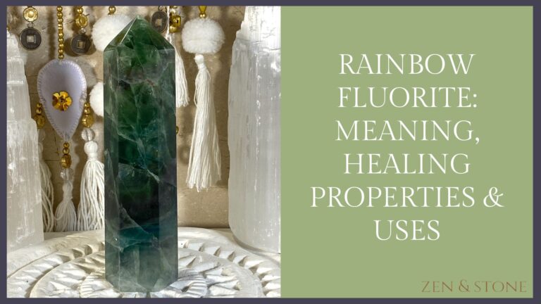 Rainbow Fluorite: Meaning, Healing Properties & Uses - Zen and Stone