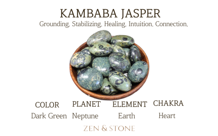 Kambaba Jasper – Meaning, Uses, & Healing Properties