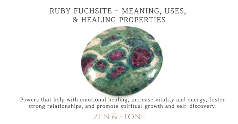 Ruby Fuchsite – Meaning, Uses, & Healing Properties