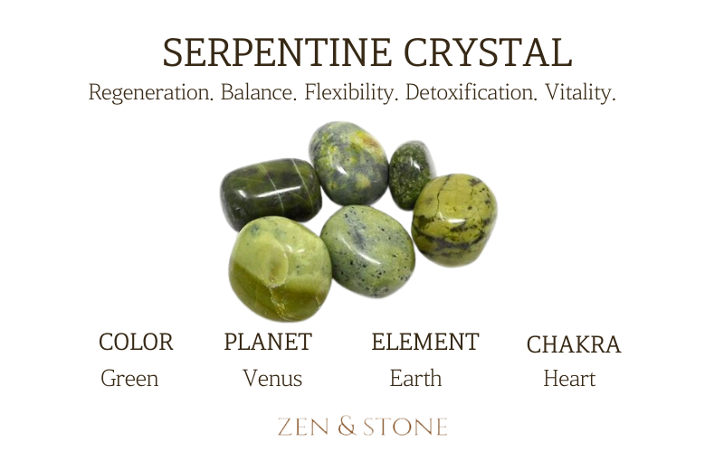 Serpentine Crystal Healing Properties