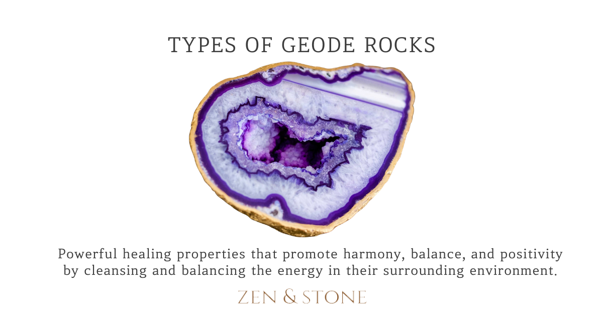 Types of Geode Rocks