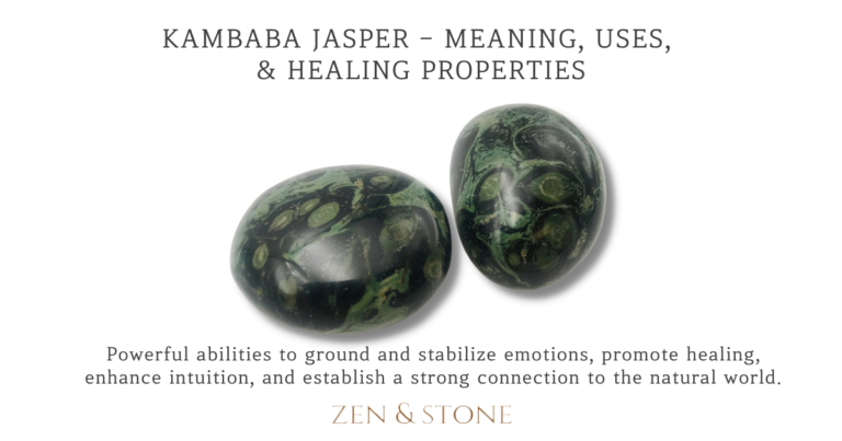 Kambaba Jasper – Meaning, Uses, & Healing Properties