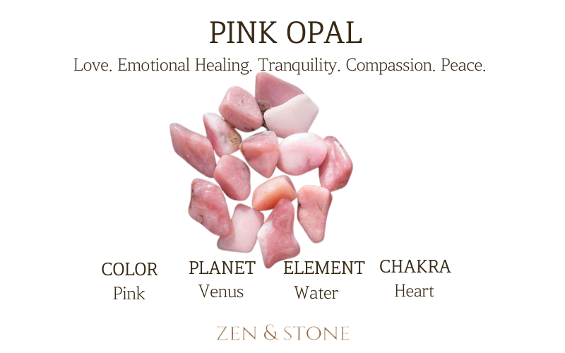 Pink Opal Healing Powers, Pink Opal Elements