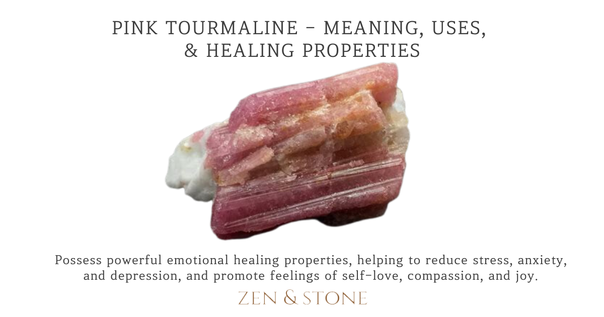 Pink Tourmaline Meaning, Pink Tourmaline Healing Properties & Uses
