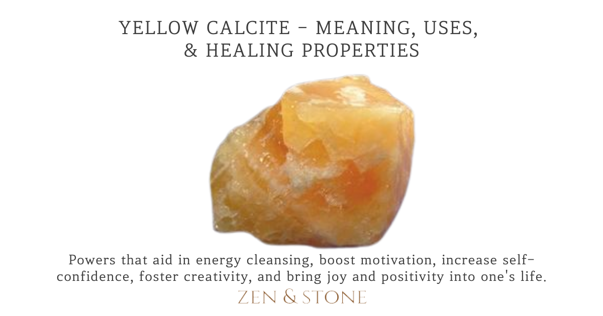 Yellow Calcite - Meaning, Uses, & Healing Properties