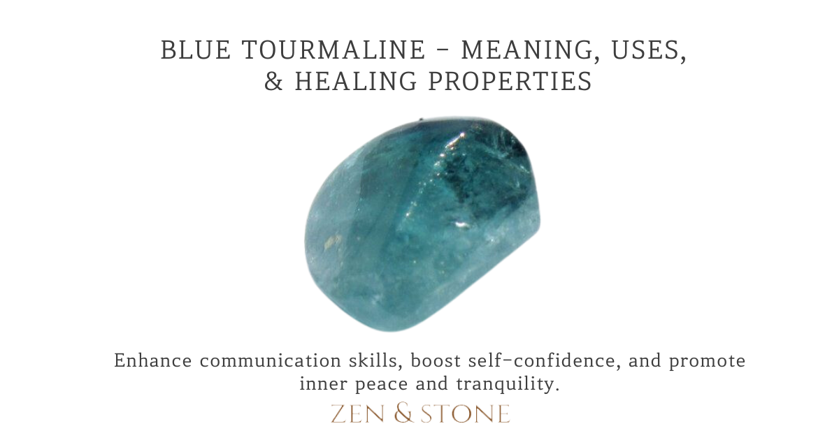 Blue Tourmaline Meaning Benefits, Healing Properties and Uses