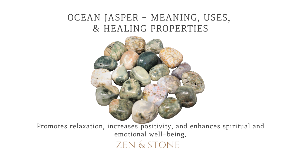 Ocean Jasper - Meaning, Uses, & Healing Properties