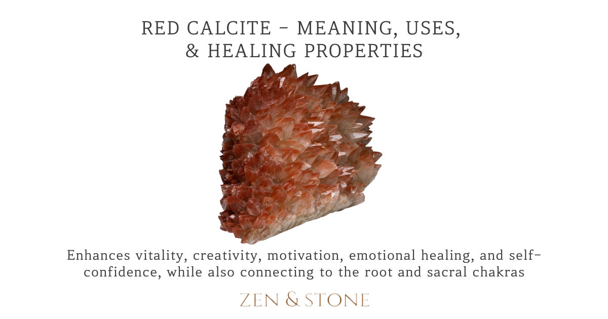 Red Calcite - Meaning, Uses, & Healing Properties