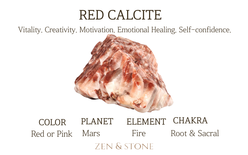 Red Calcite Powers, Red Calcite Element, Red Calcite Chakra