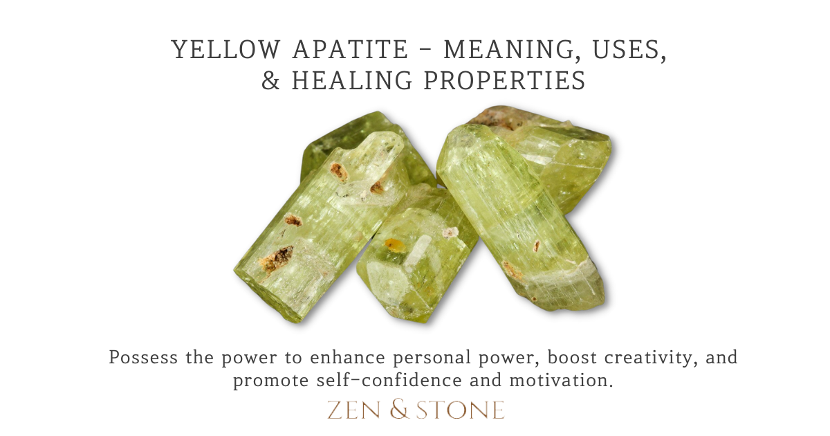 Yellow Apatite - Meaning, Uses, & Healing Properties