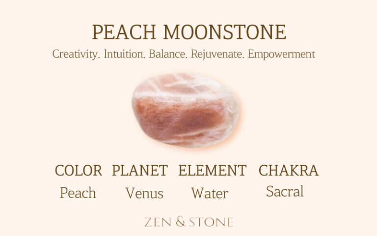 Peach Moonstone - Meaning, Uses, & Healing Properties