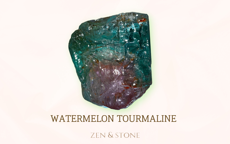 Watermelon Tourmaline Crystal Image, Watermelon Tourmaline Look like