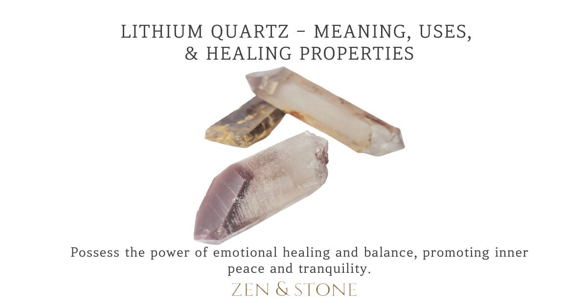 Lithium Quartz - Meaning, Uses, & Healing Properties